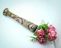 EAlma Round Flower Vases For Home Decor |Living Room Flower Pot| Lakh Resin ShowPieces For Decor - Free Size, Handicraft, Pack of1